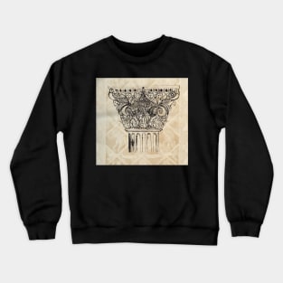 Roman Column Crewneck Sweatshirt